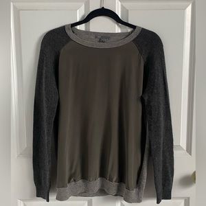 VINCE SILK & CASHMERE SWEATER